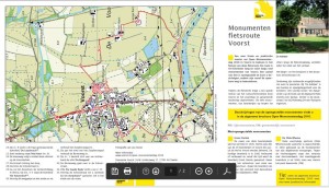 Monumenten fietsroute Voorst